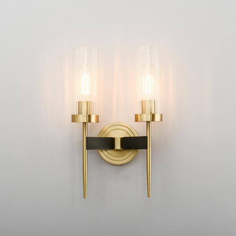 Vilaeisra Elegance Vintage-Glas-Wandleuchte