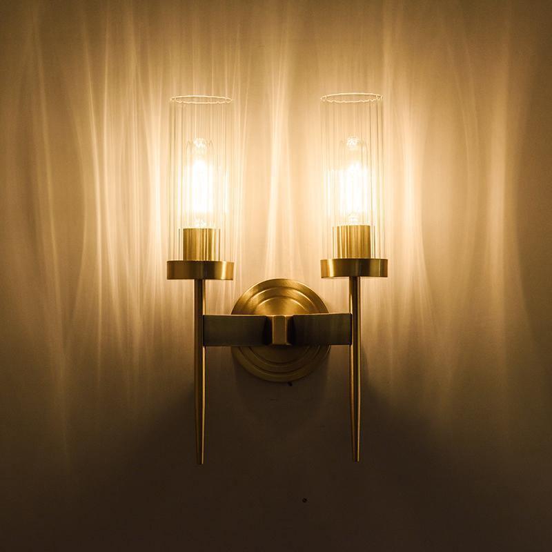 Vilaeisra Elegance Vintage-Glas-Wandleuchte
