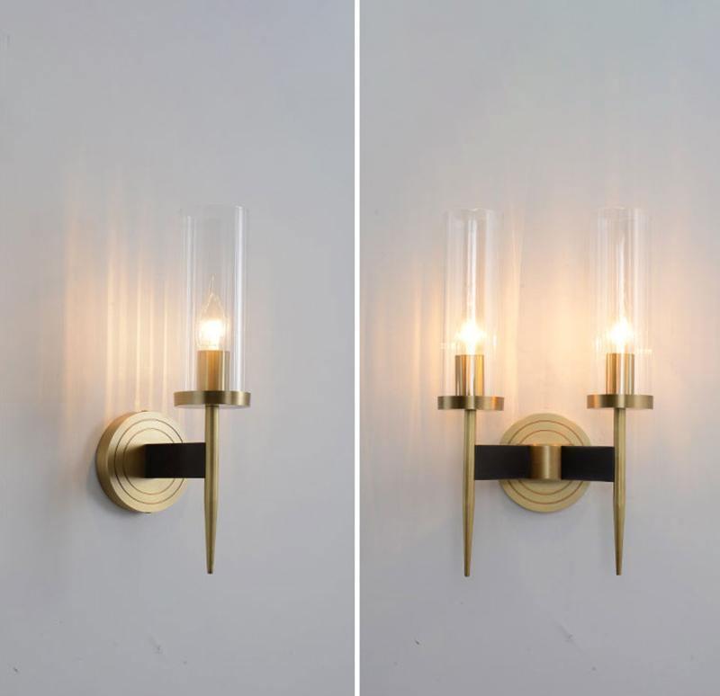 Vilaeisra Elegance Vintage-Glas-Wandleuchte