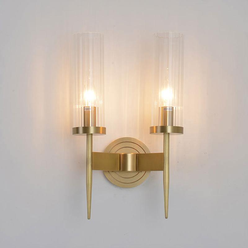 Vilaeisra Elegance Vintage-Glas-Wandleuchte