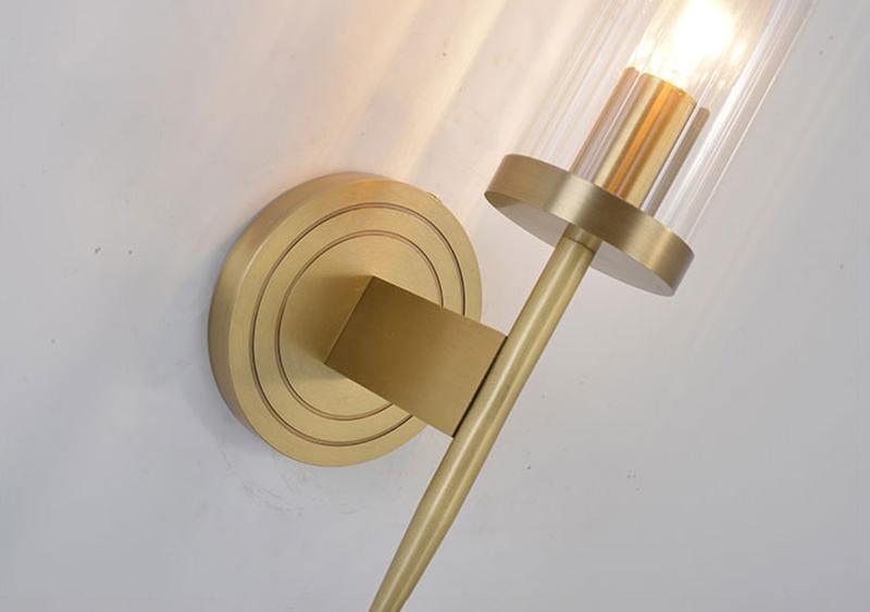 Vilaeisra Elegance Vintage-Glas-Wandleuchte