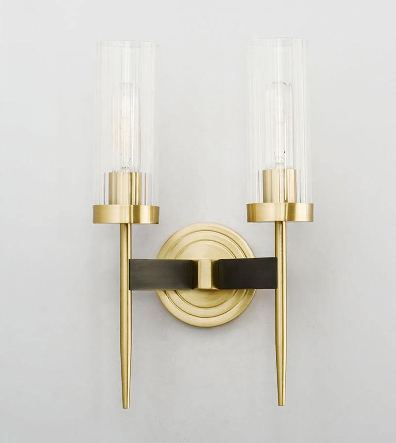 Vilaeisra Elegance Vintage-Glas-Wandleuchte